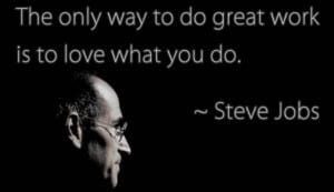 Steve Jobs motivational quote